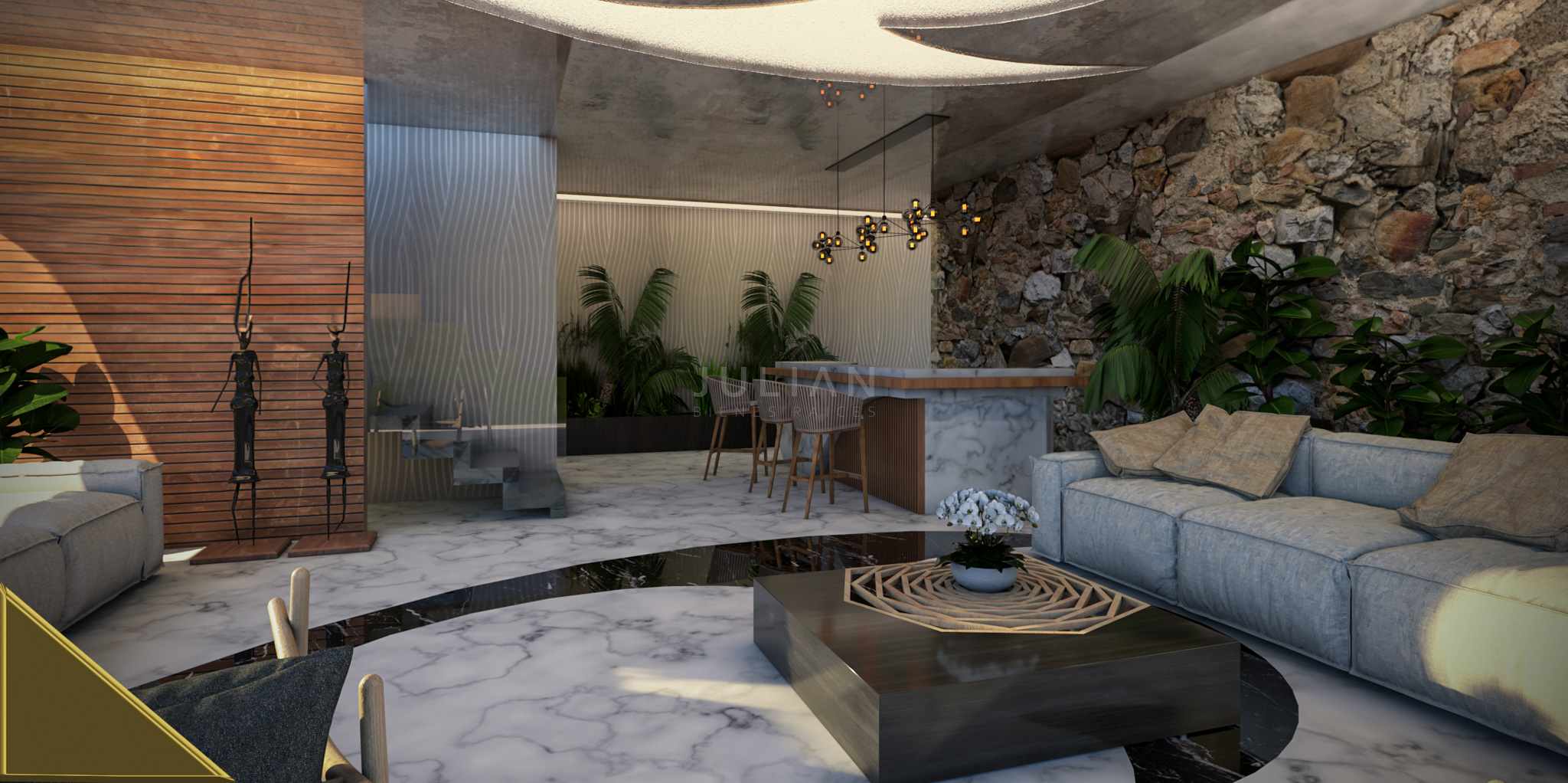 Estudio en venta en Playa del carmen (2)